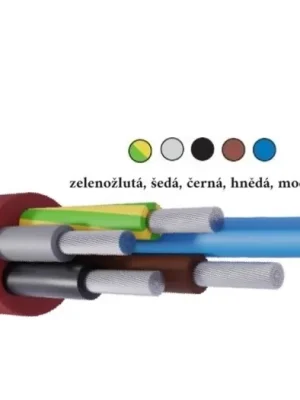 Cenová Bomba Kabel silikonový SiHF-J 5x2,5 mm2