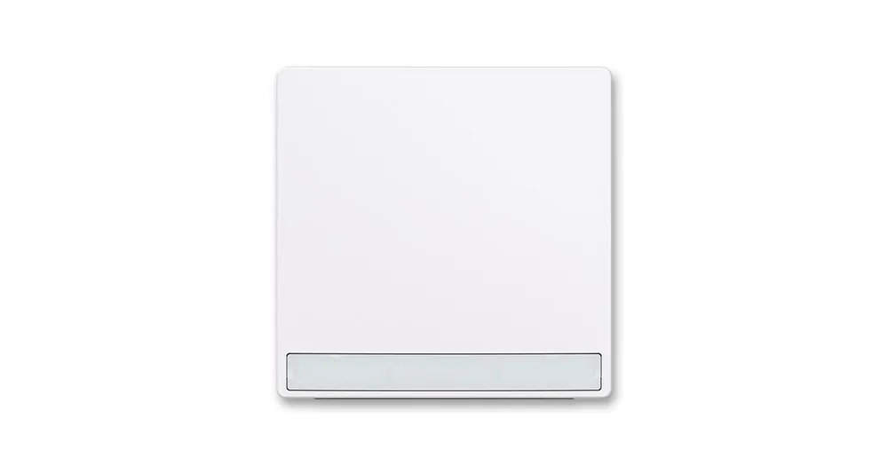 ABB Zoni 3559T-A00610 500 Kryt spínače jednoduchý, popisové pole, bílá Super Cena