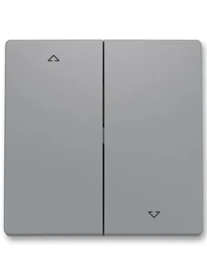 ABB Zoni 3559T-A00662 241 Kryt spínače žaluziového dělený, potisk, šedá Značkový
