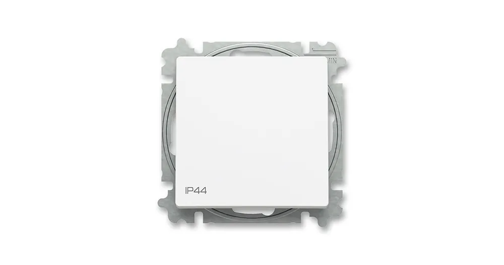 Akce ABB Zoni 3559T-A86940 240 Ovládač přepinací ř.6/0 s krytem IP44, matná bílá