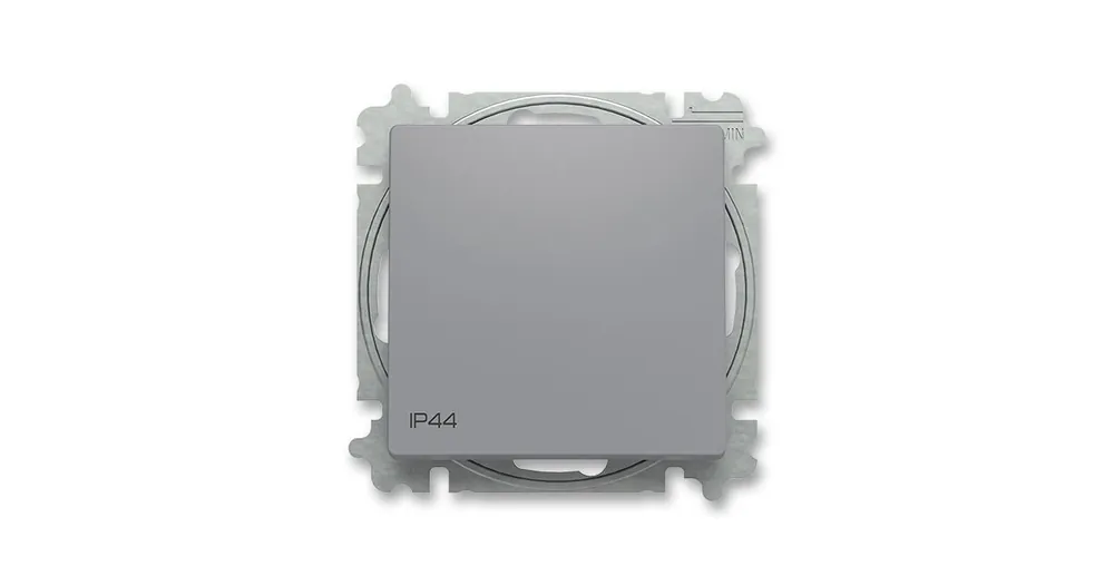 ABB Zoni 3559T-A86940 241 Ovládač přepinací ř.6/0 s krytem IP44, šedá Nejlepší Cena