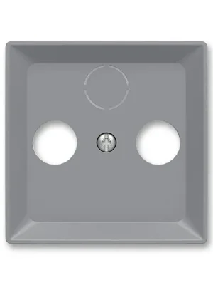 ABB Zoni 5011T-A00300 241 Kryt zásuvky anténní TV+R, TV+R+SAT, šedá Cenově Výhodný