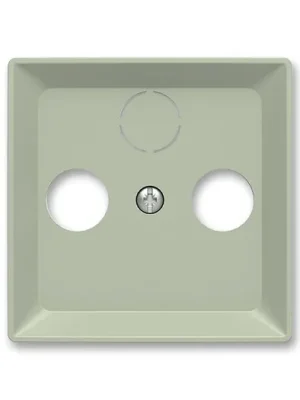 ABB Zoni 5011T-A00300 243 Kryt zásuvky anténní TV+R, TV+R+SAT, olivová Originální