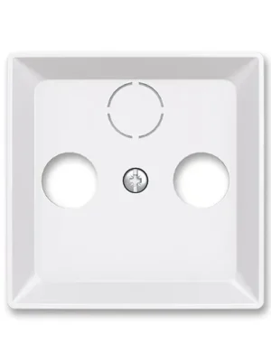 ABB Zoni 5011T-A00300 500 Kryt zásuvky anténní TV+R, TV+R+SAT, bílá Dokud Zásoby Vydrží