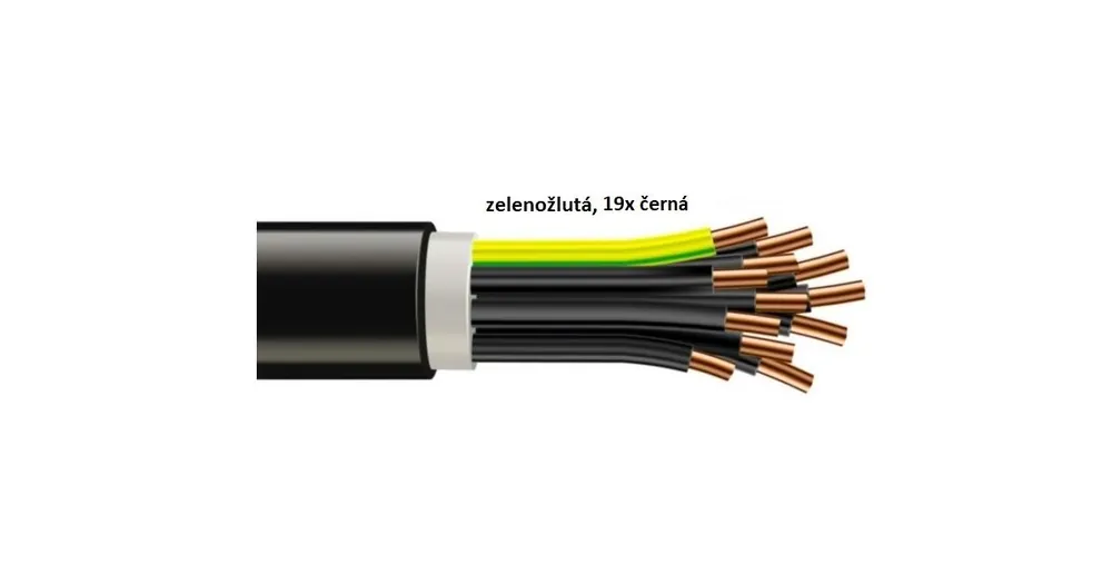 Nakupujte Hned Kabel CYKY-J 19x1,5 mm2
