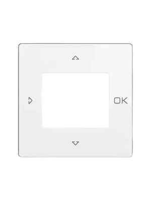 ABB Zoni 3299T-A40100 500 Kryt pro přístroje s displejovým modulem (plovoucí kryt) bílá Výhodná Nabídka